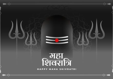 Maha Shivratri 2026 feature image showing Lord Shiva in meditation with Shivling, moonlight and devotees performing night worship
