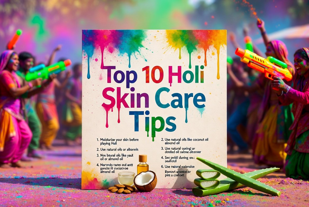 Top 10 Holi Skin Care Tips to Play Safe & Glow Without Regrets