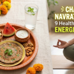 Healthy Sattvik fasting thali with Kuttu roti, makhana, and curd for Chaitra Navratri 2026 health tips.