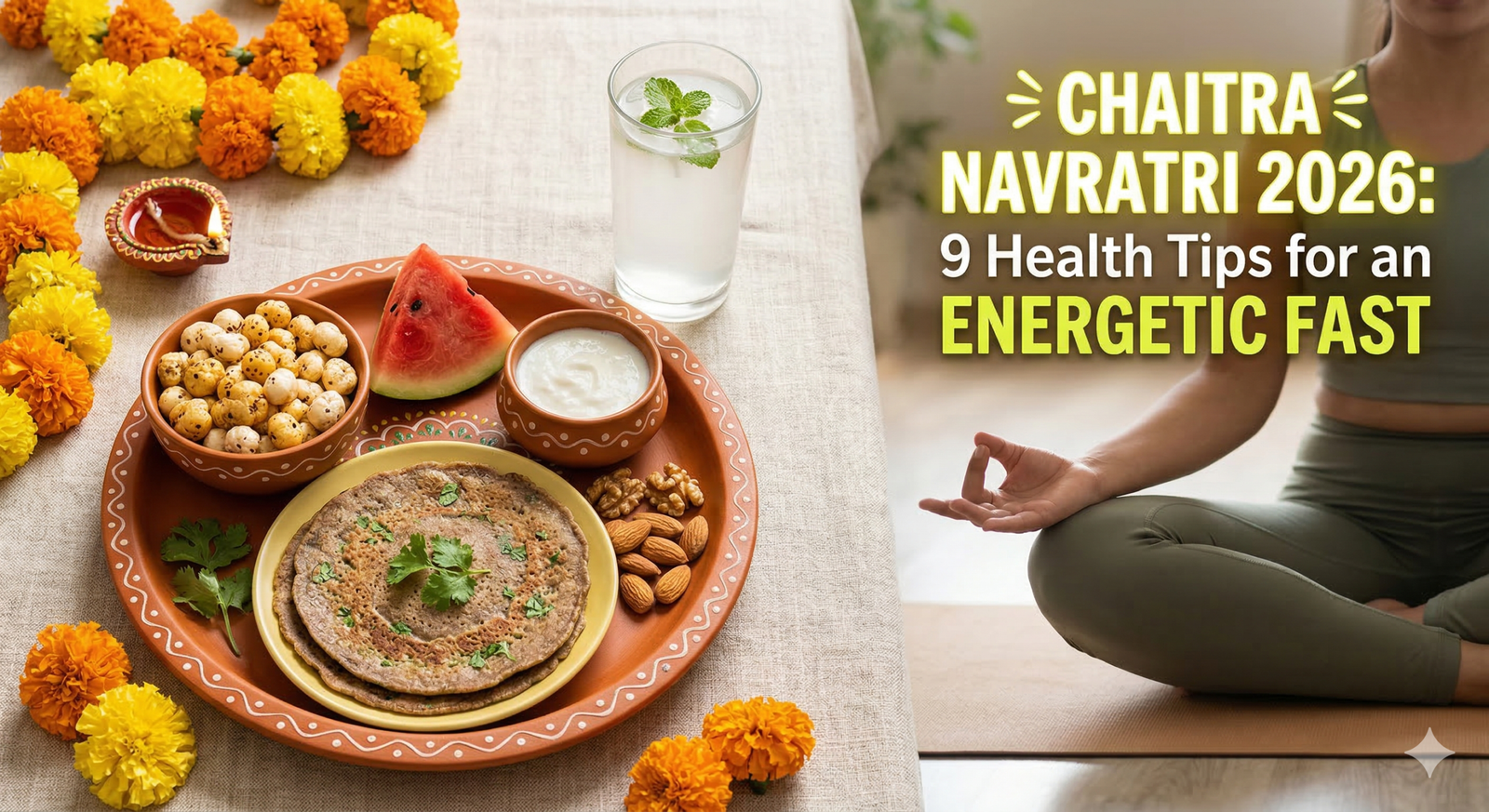 Chaitra Navratri 2026: 9 Essential Health Tips for an Energetic Fast