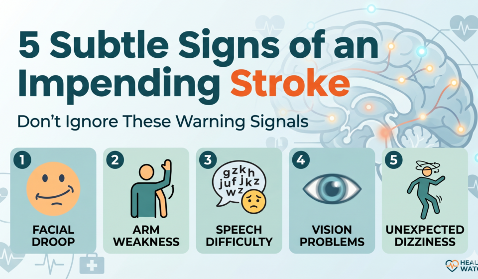 5 Subtle Signs of an Impending Stroke You Should Never Ignore
