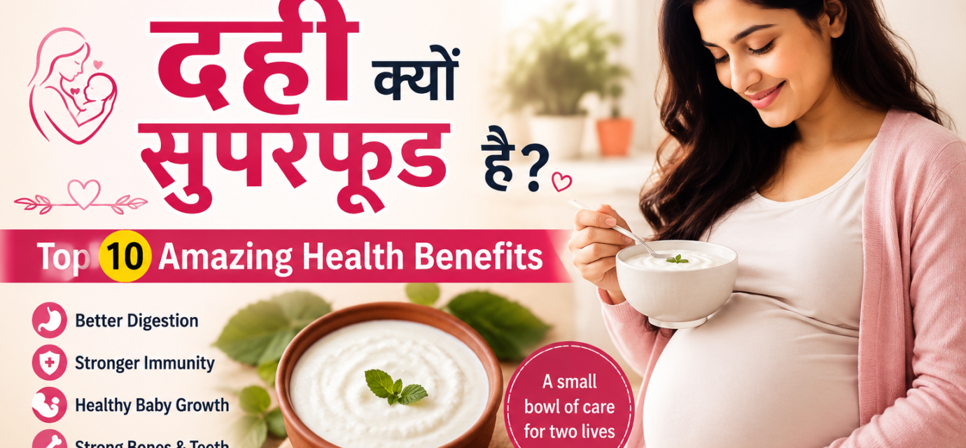 गर्भवती महिलाओं के लिए दही क्यों सुपरफूड है? Top 10 Amazing Health Benefits