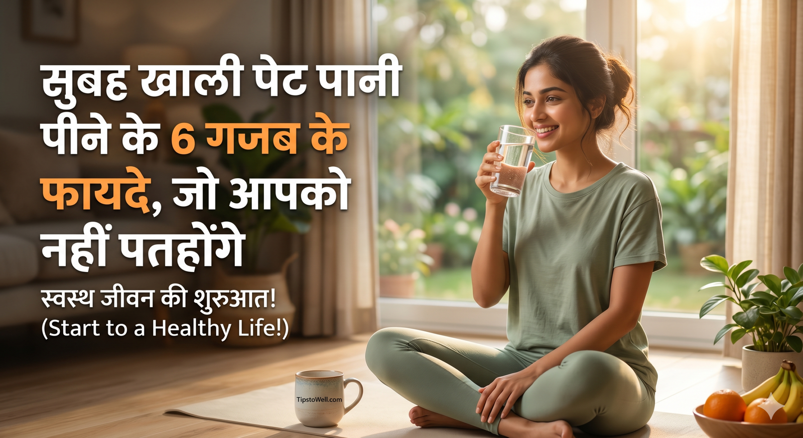 सुबह खाली पेट पानी पीने के 6 गजब के फायदे, जो आपको नहीं पता होंगे